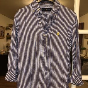 Ralph Lauren linen button-up